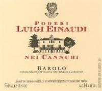 2010 Luigi Einaudi Barolo Cannubi