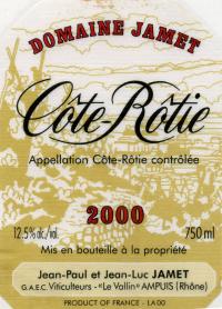 2000 Jamet Cote Rotie