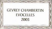2013 Charlopin, Philippe Gevrey Chambertin Evocelles