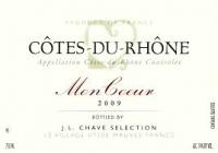 2010 J.L Chave Selections Cotes du Rhone Mon Coeur
