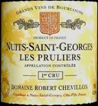 2012 Chevillon Nuits St Georges Pruliers