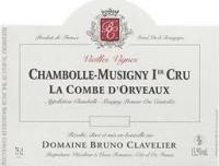 2014 Clavelier Chambolle Musigny 1er La Combe d Orveaux