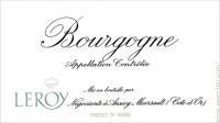 2012 Leroy Bourgogne Blanc
